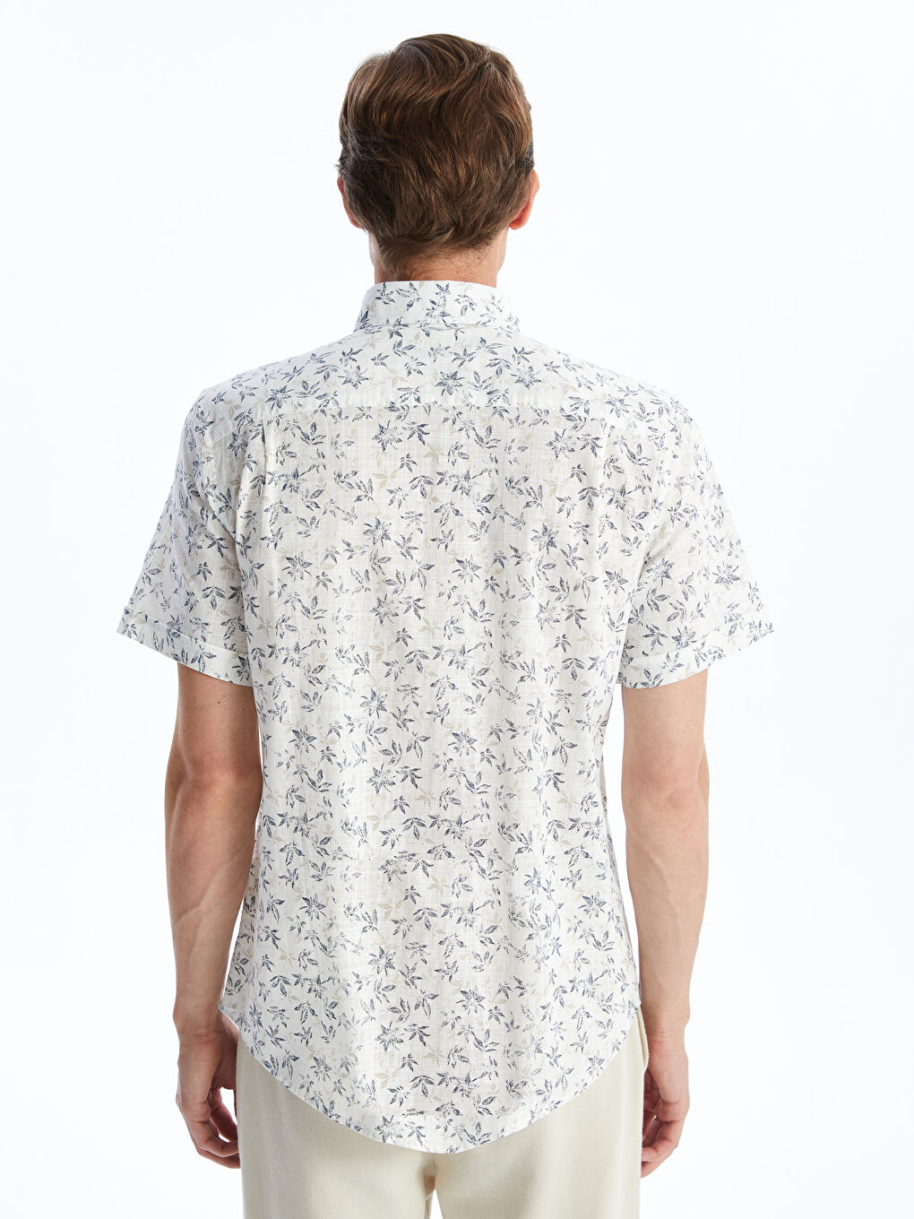 ерлерге арналған стандартты пішім қысқа жең жейде-3