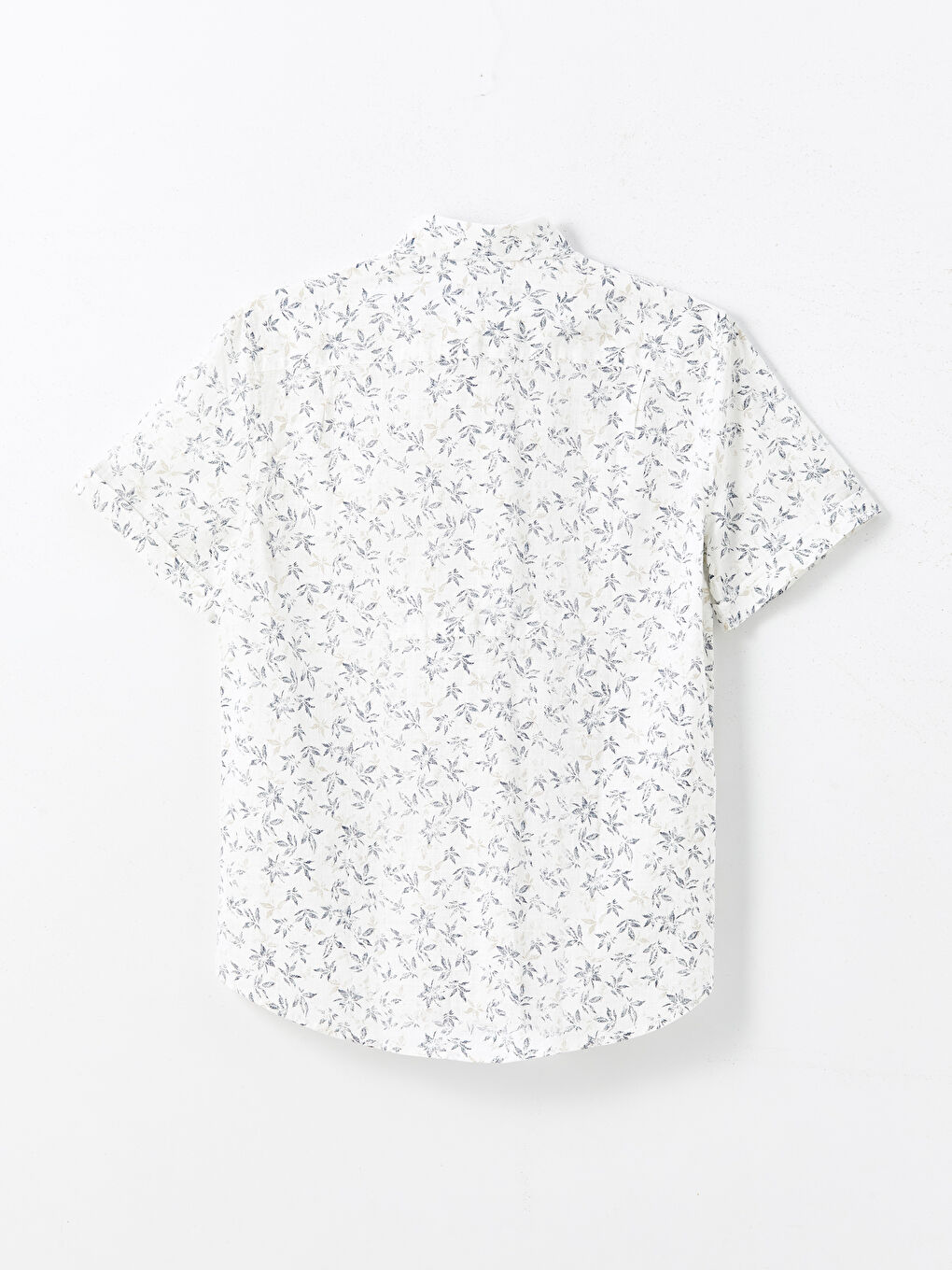 ерлерге арналған стандартты пішім қысқа жең жейде-5