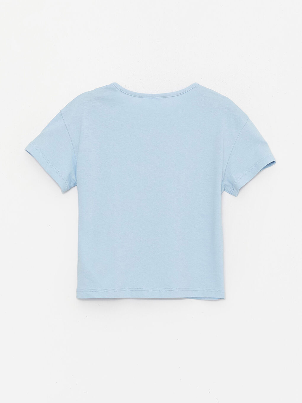 T-shirt à Manches Courtes Imprimé Col Rond pour Bébés Filles-1