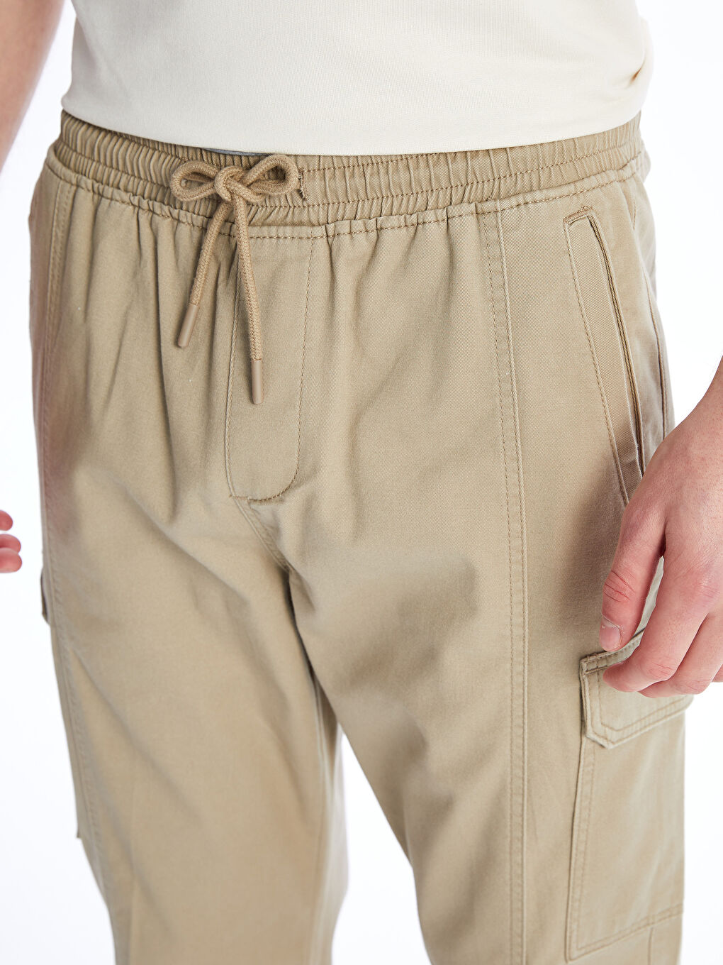 XSIDE Standard Fit Gabardine Jogginghose für Herren -S4AI85Z8-S9D