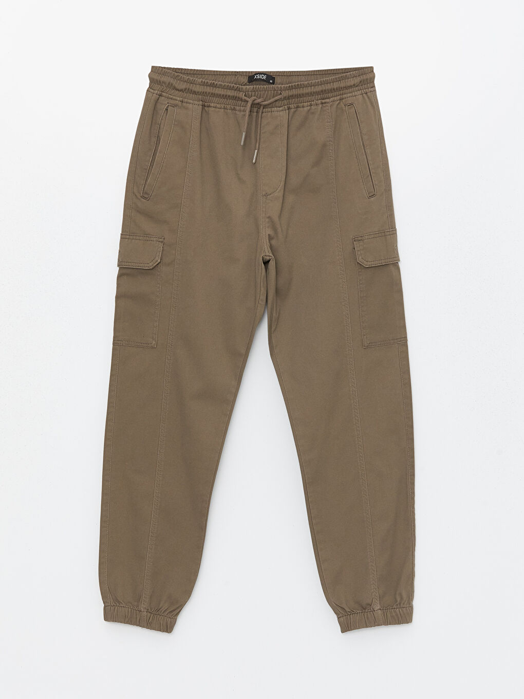 Muške džoger pantalone od gabardena, klasičan kroj -S4AI85Z8-VC3