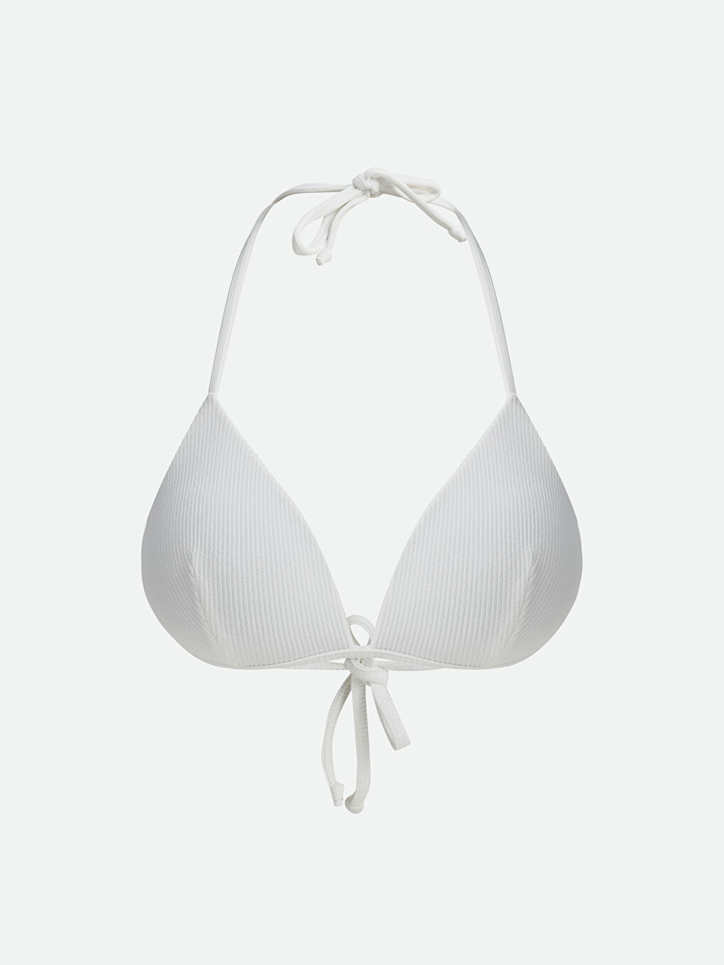 UV Protected Halterneck Women's Bikini Top -S4AJ08Z8-FFB