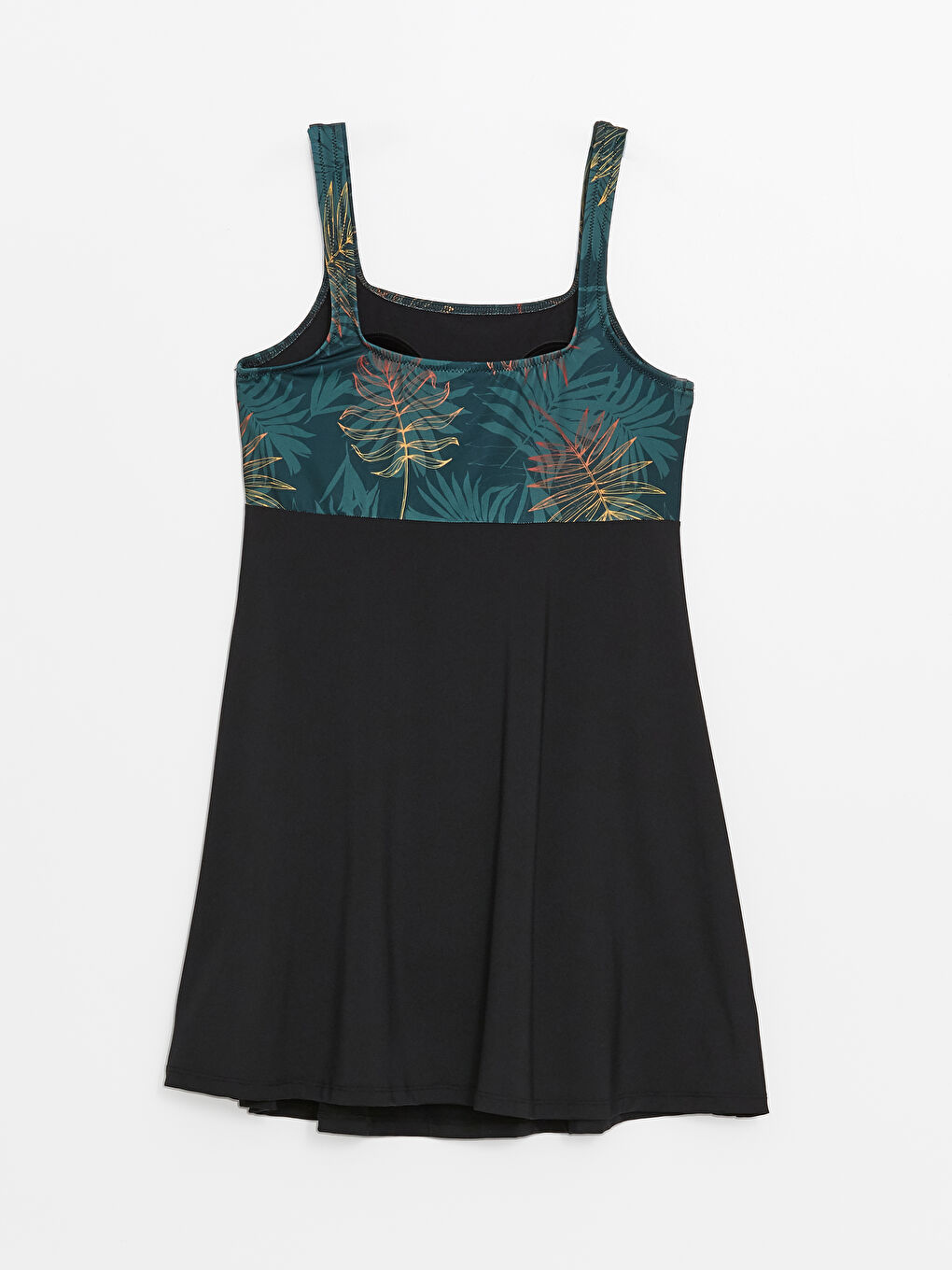 ملابس سباحة محتشمة منقوشة برقبة على شكل حرف U مع حماية من الأشعة فوق البنفسجية للسيدات-5