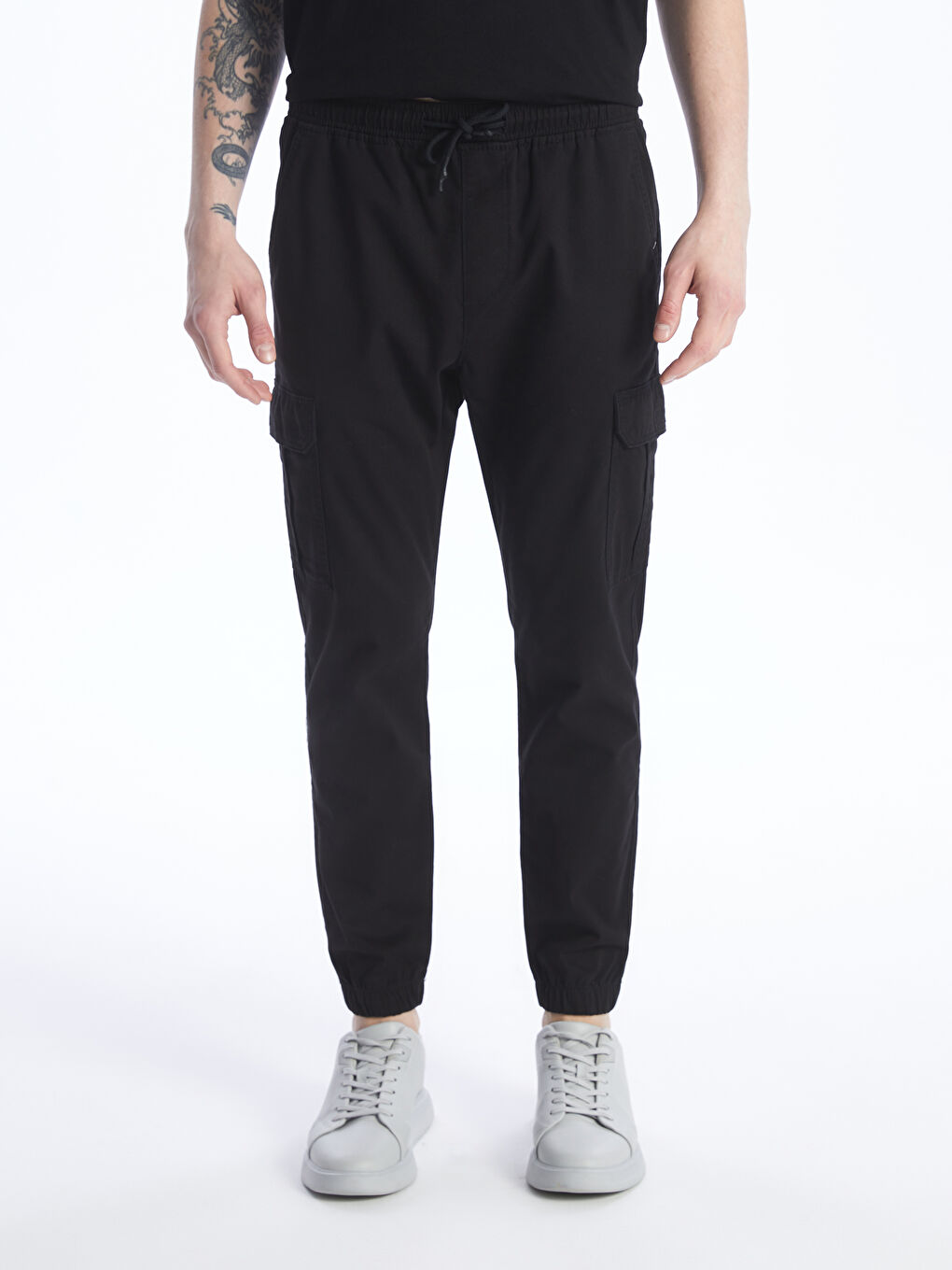 LC Waikiki Slim Fit Twill Men's Jogger Trousers -S4AJ52Z8-RQL