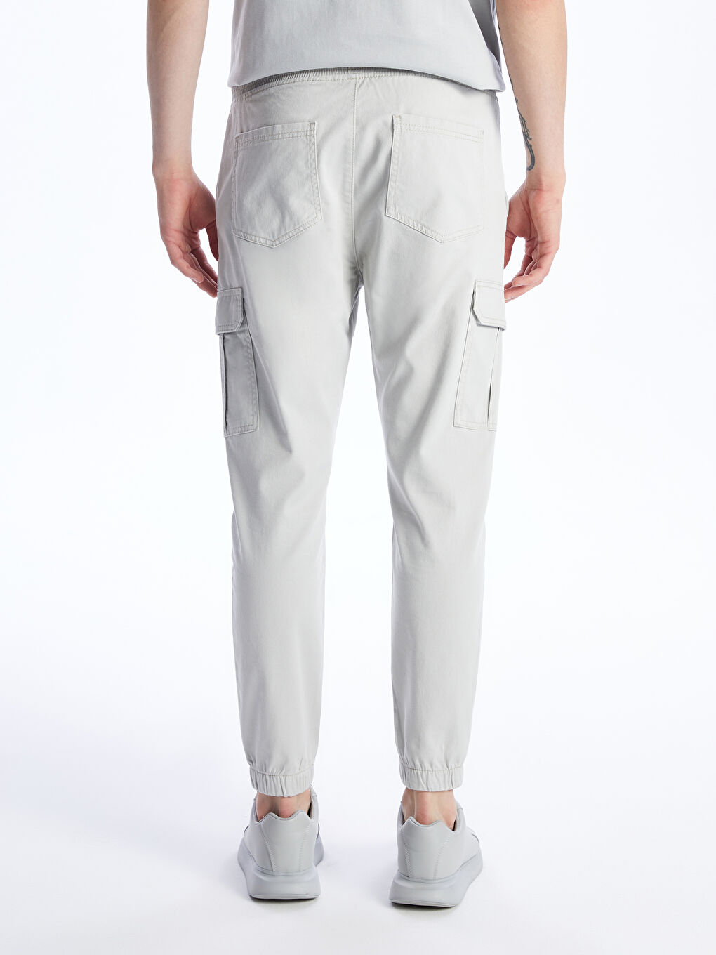 XSIDE Slim Fit Twill Men's Jogger Trousers -S4AJ52Z8-V1F