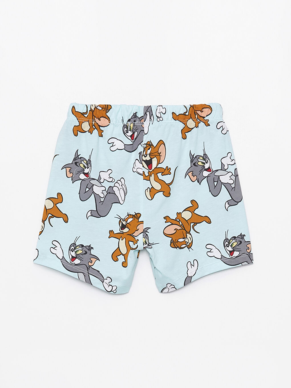 Tom and Jerry Printed Baby Boys' Shorts Pyjama Set -S4AJ65Z1-SRY