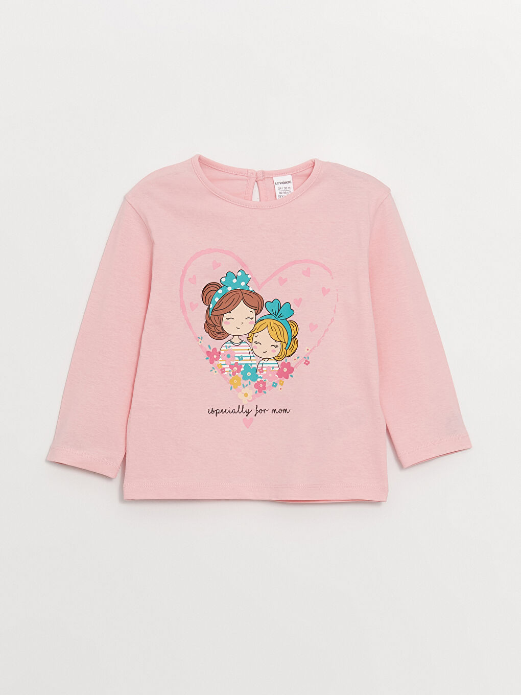 Crew Neck Striped Baby Girls' T-Shirt 2 Pack -S4AK91Z1-GAT