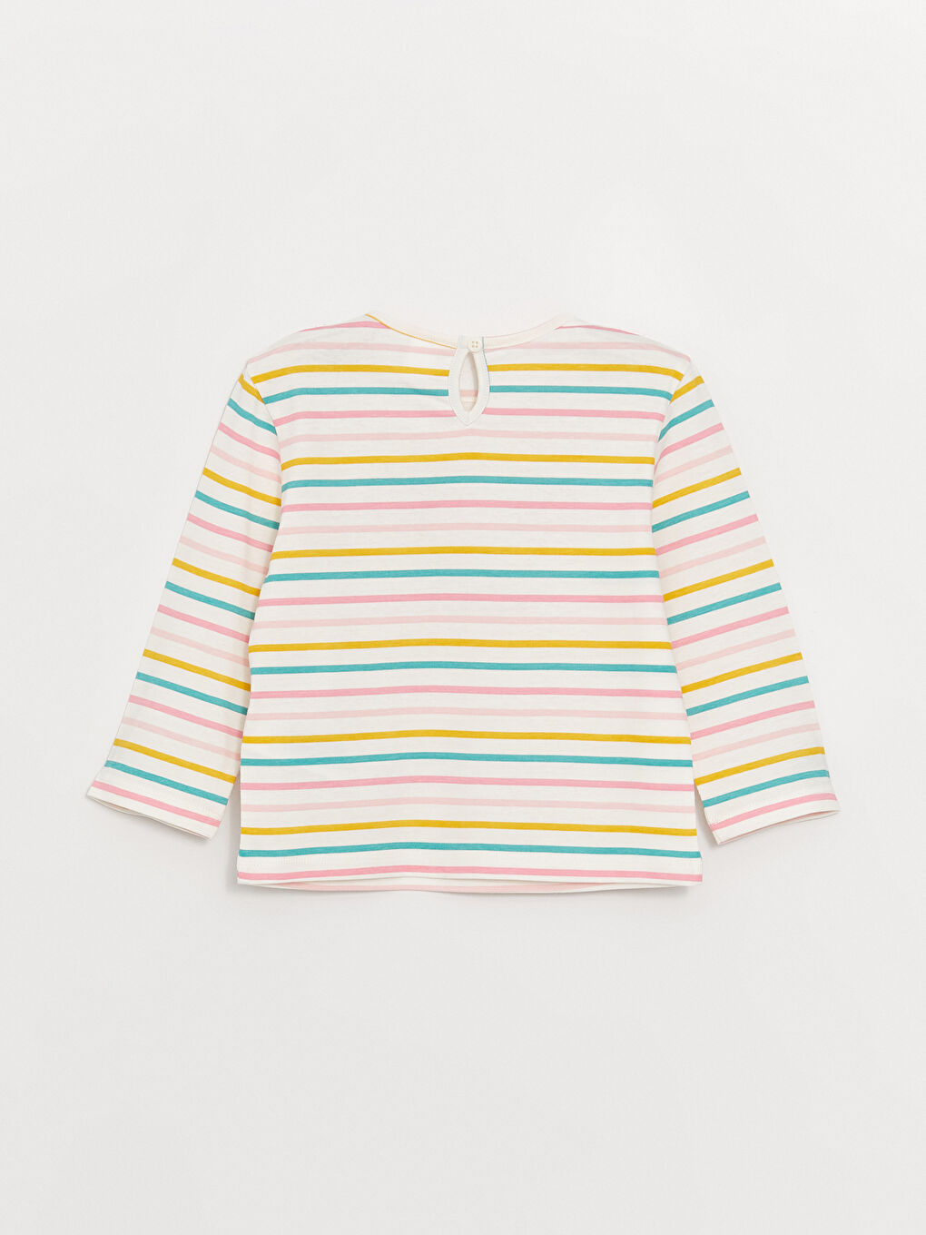 Crew Neck Striped Baby Girls' T-Shirt 2 Pack -S4AK91Z1-GAT