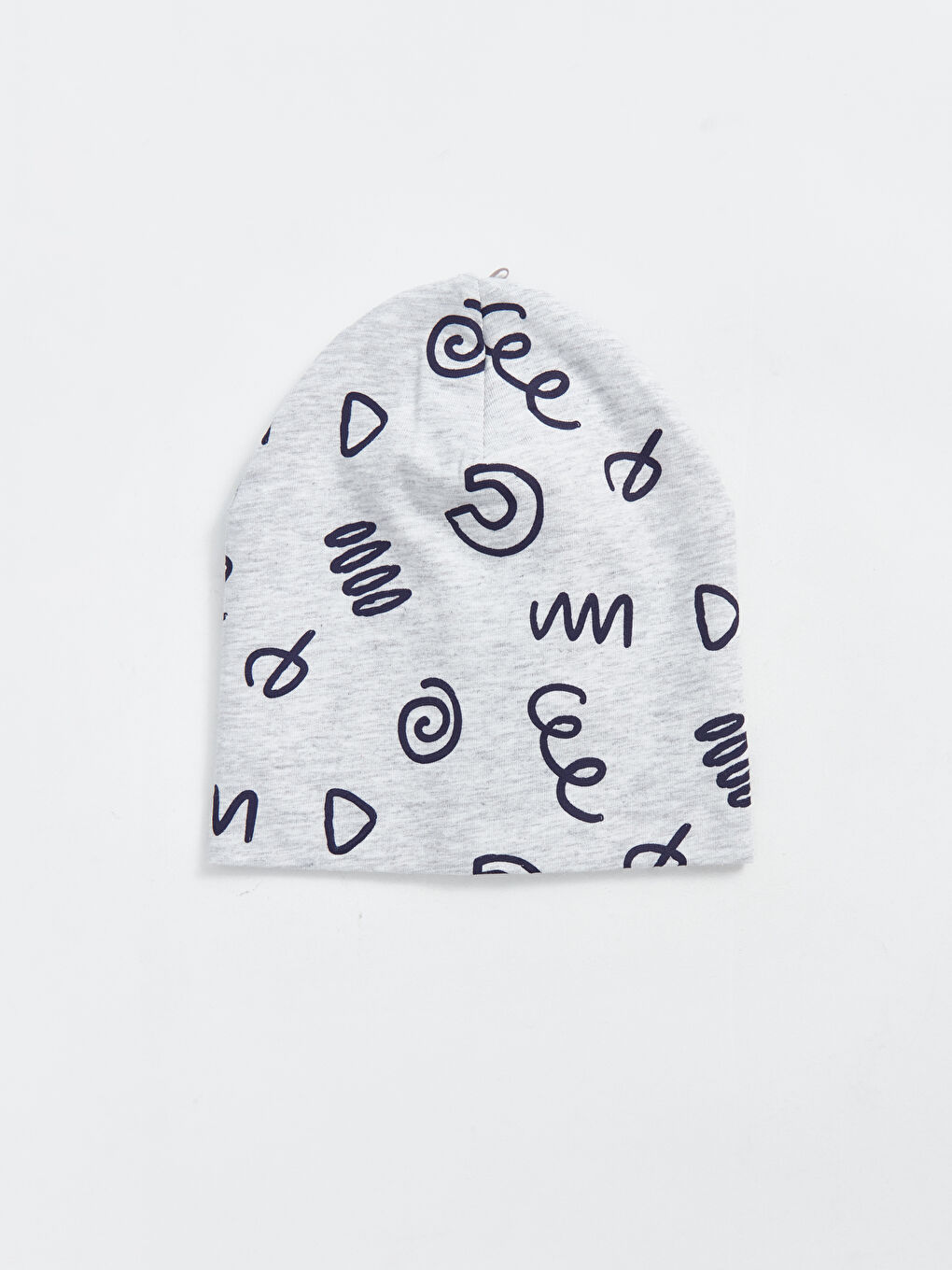 LCW baby Gri Baskılı Erkek Bebek Bere - 1