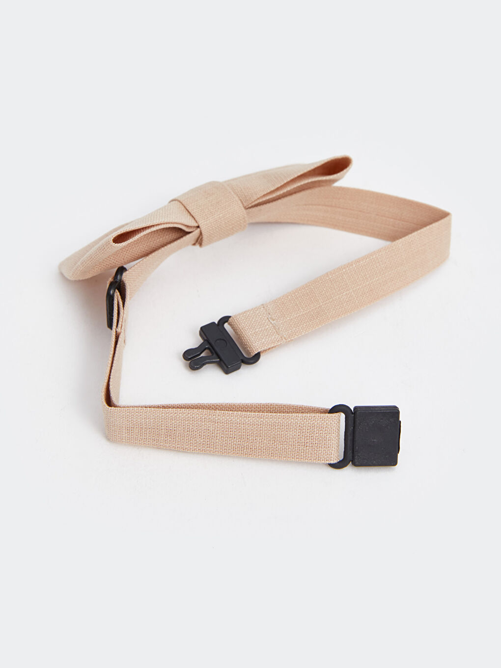 Bej Erkek Bebek Papyon ve Pantolon Askısı-2