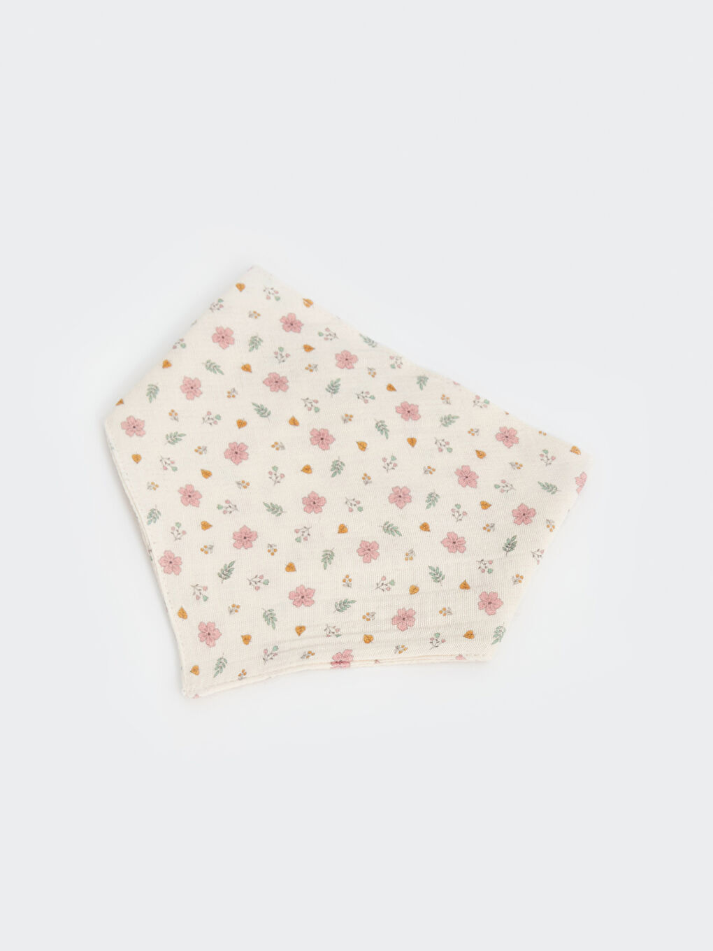 Baskılı Kız Bebek Mama Önlüğü-1