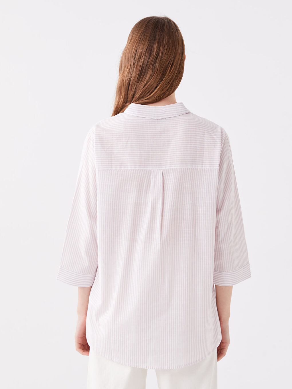 Women's Striped Shirt -S4AN25Z8-LGL