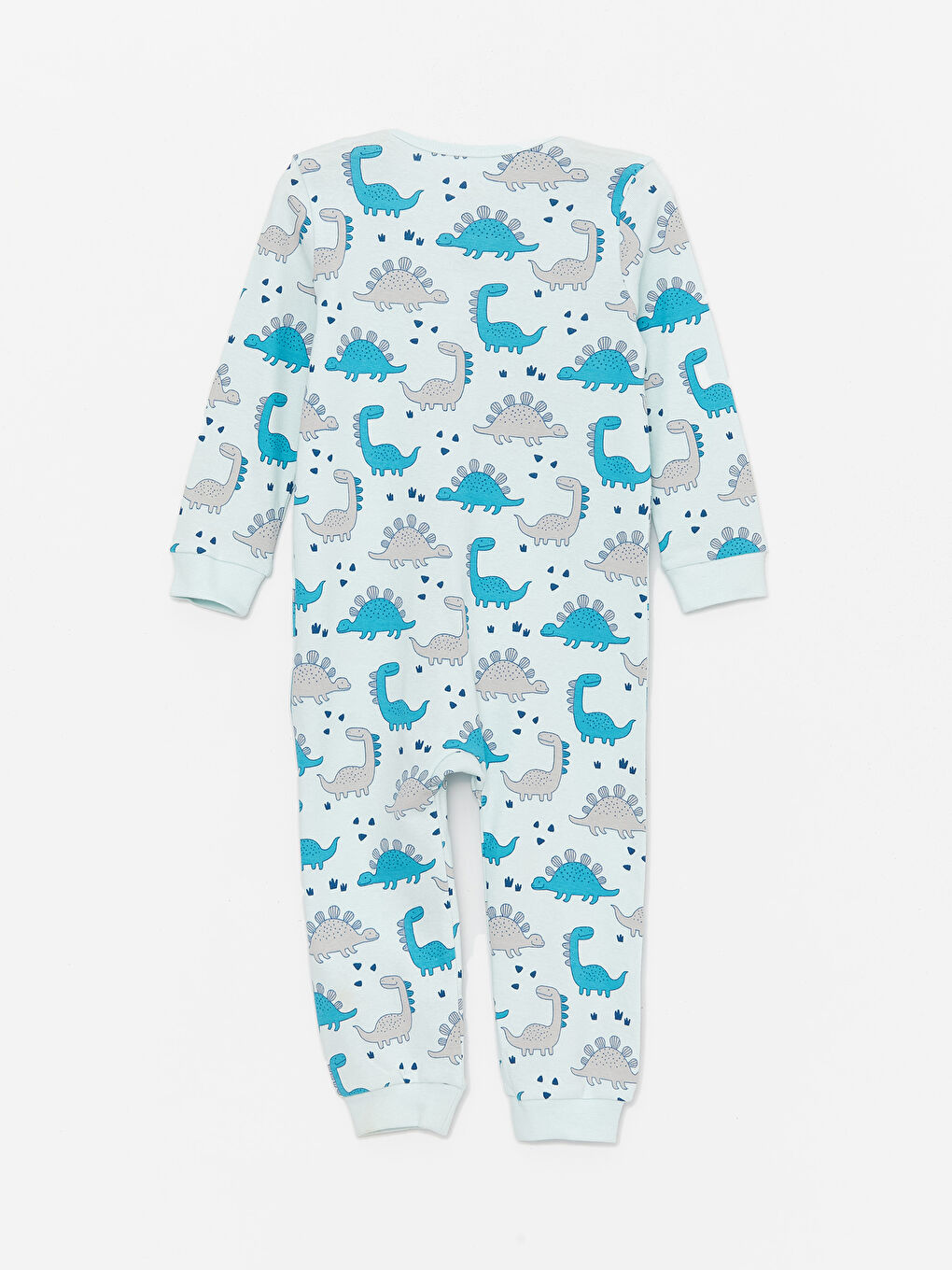 Crew Neck Printed Baby Boys' Jumpsuit 2 Pack -S4AN70Z1-LQT