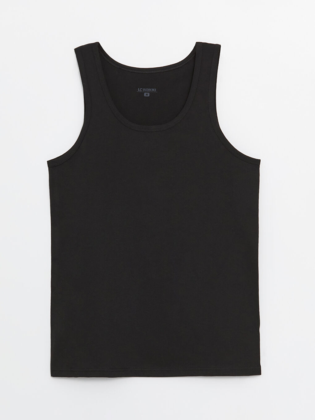 U Neck Jersey Men's Vest 2 Pack -S4AN74Z8-LAL