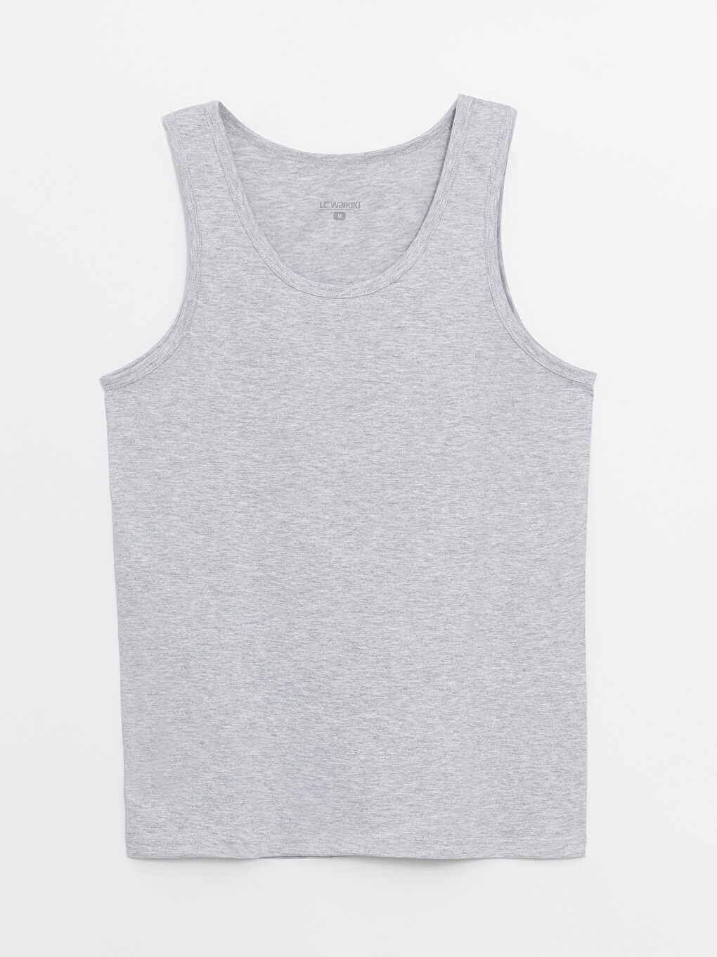 U Neck Jersey Men's Vest 2 Pack -S4AN74Z8-LAL