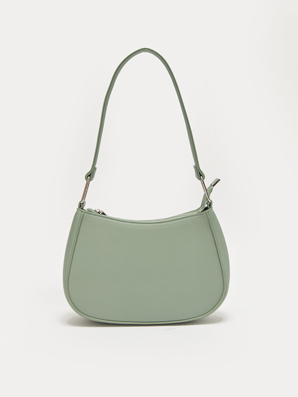Faux Leather Women's Baguette Bag -S4AO00Z8-VCG