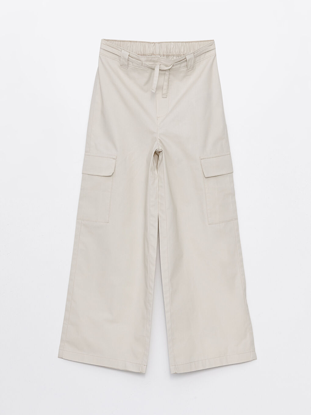 Kargo pantalone za devojčice sa elastičnim strukom -S4AO56Z4-VF4