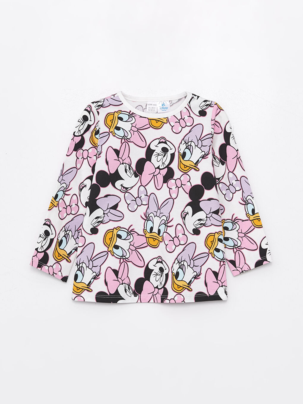 LCW baby Ensemble de pyjama bébé fille imprimé col rond manches longues lot de 2 -S4AO95Z1-GPV