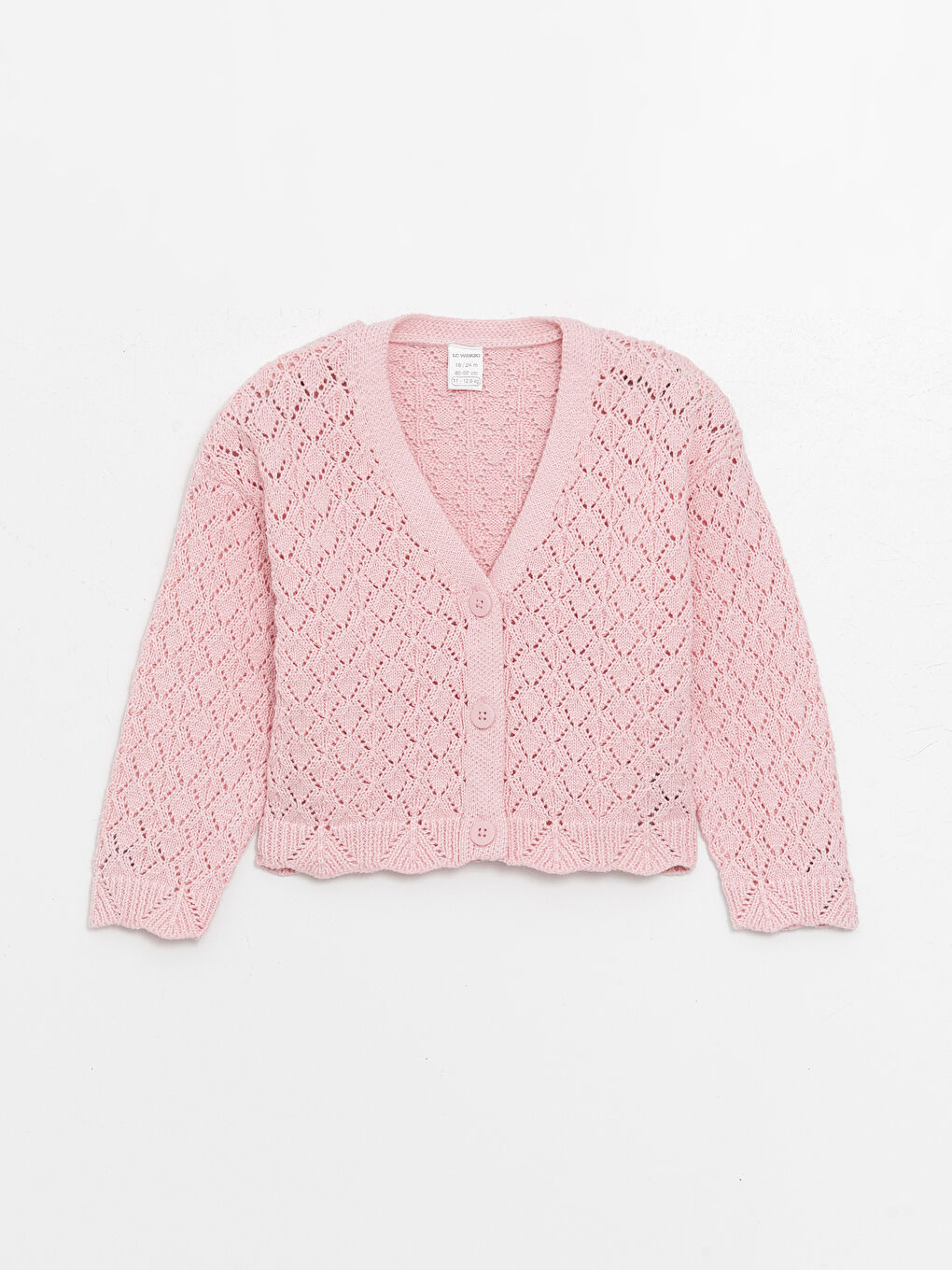 V Neck Knitwear Baby Girls Cardigan -S4AO97Z1-QWL