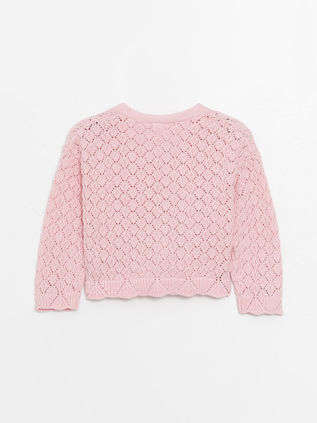 V Neck Knitwear Baby Girls Cardigan -S4AO97Z1-QWL
