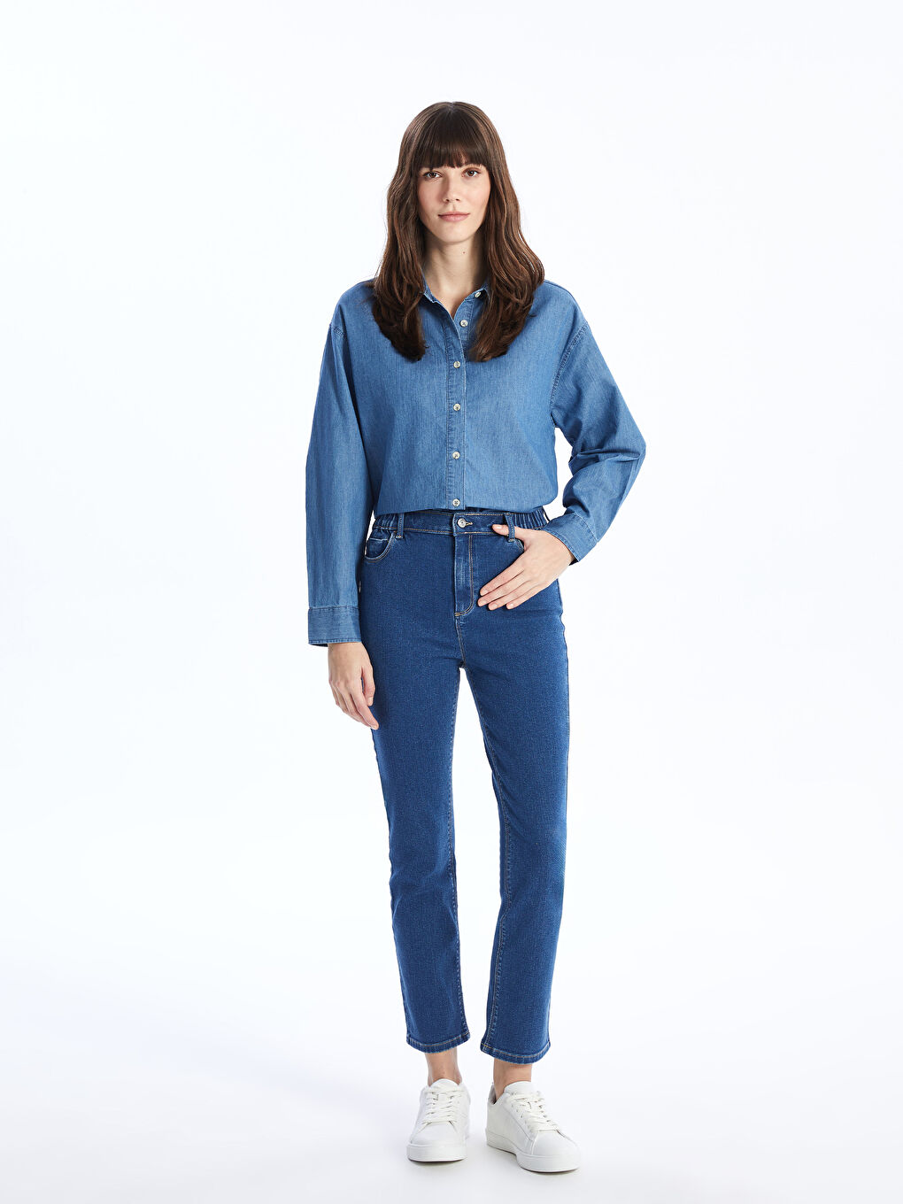 LCWAIKIKI Classic Slim Fit Women's Jeans -S4AO98Z8-H45