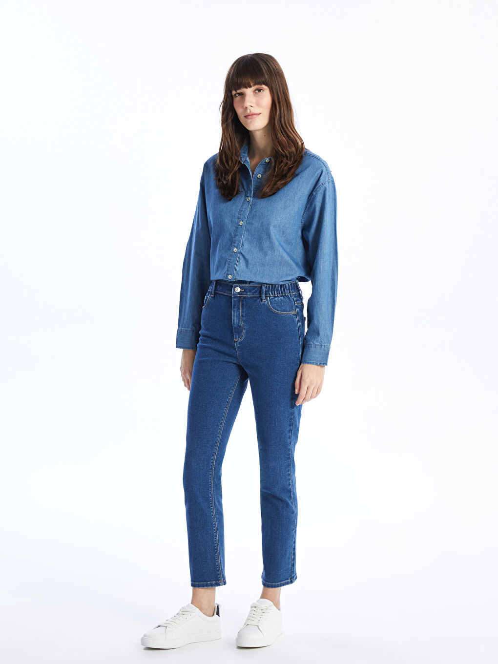 LCWAIKIKI Classic Slim Fit Women's Jeans -S4AO98Z8-H45