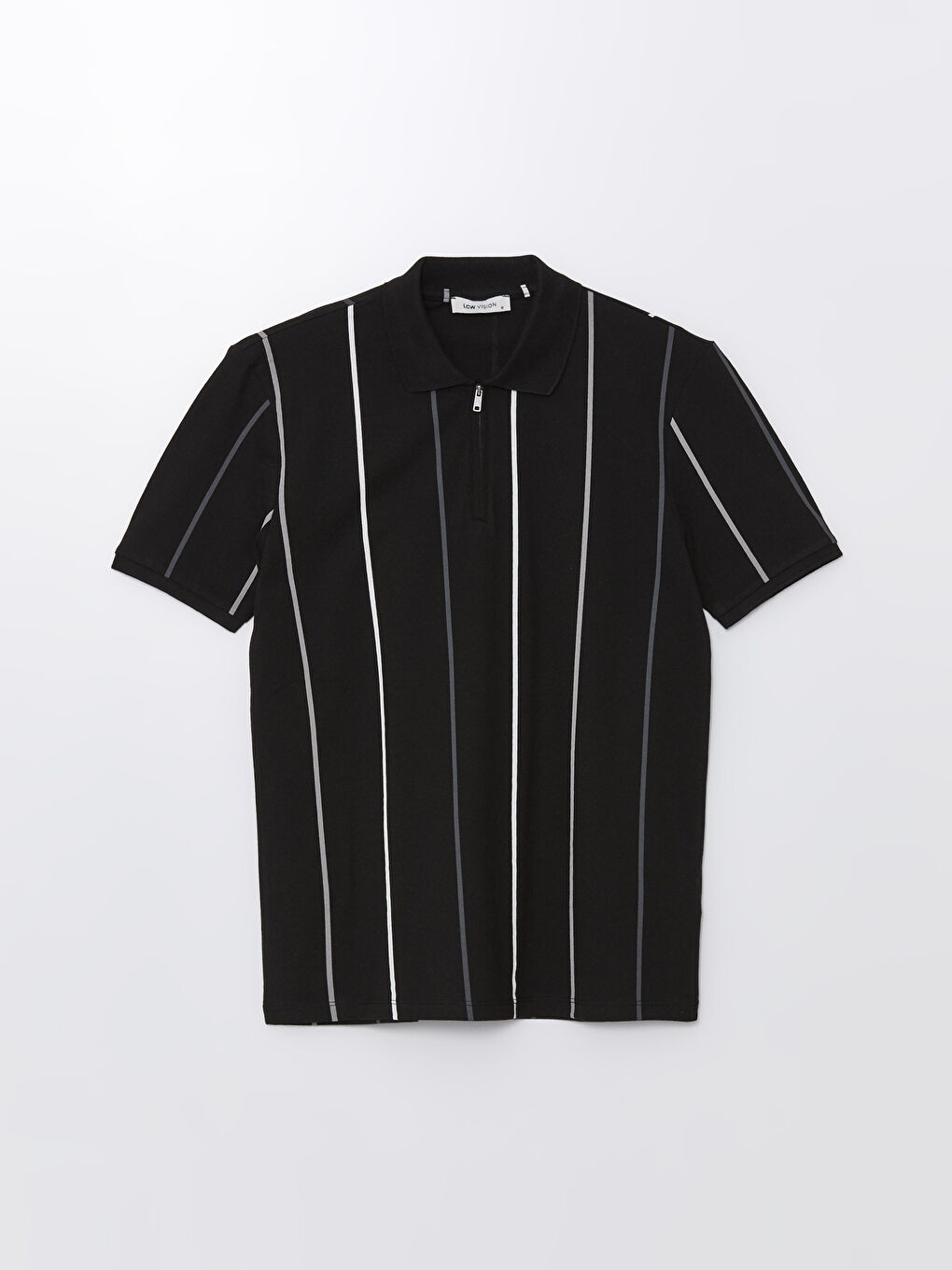 პოლო გოლფი მოკლე სახელო ზოლიანი მამაკაცის მაისური-5