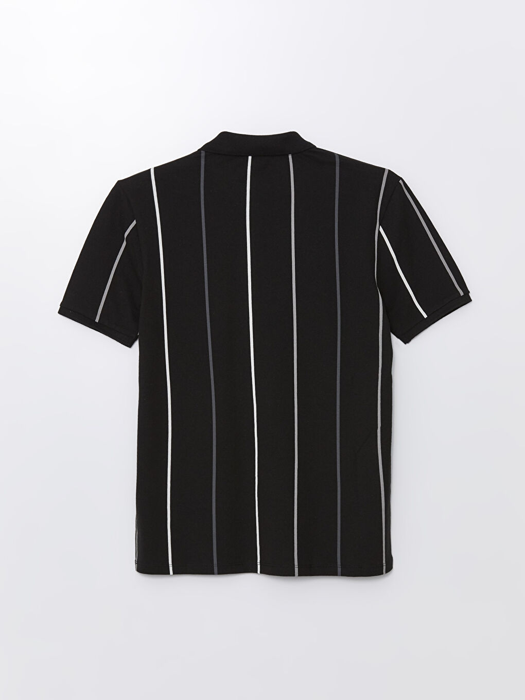 პოლო გოლფი მოკლე სახელო ზოლიანი მამაკაცის მაისური-6