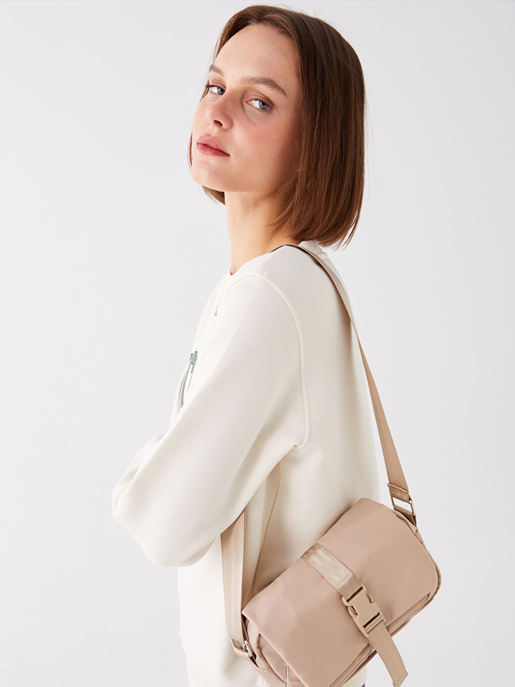 Parachute Fabric Women's Top-Handle Bag -S4AP18Z8-CR8