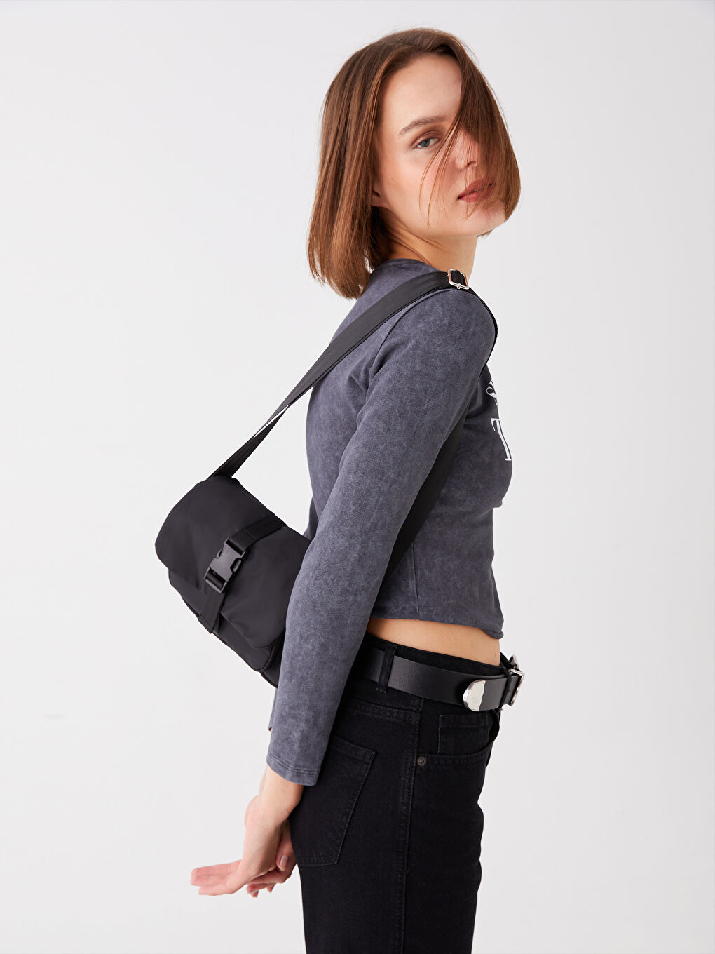 Parachute Fabric Women's Top-Handle Bag -S4AP18Z8-CVL