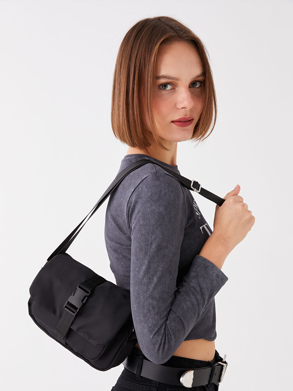 Parachute Fabric Women's Top-Handle Bag -S4AP18Z8-CVL