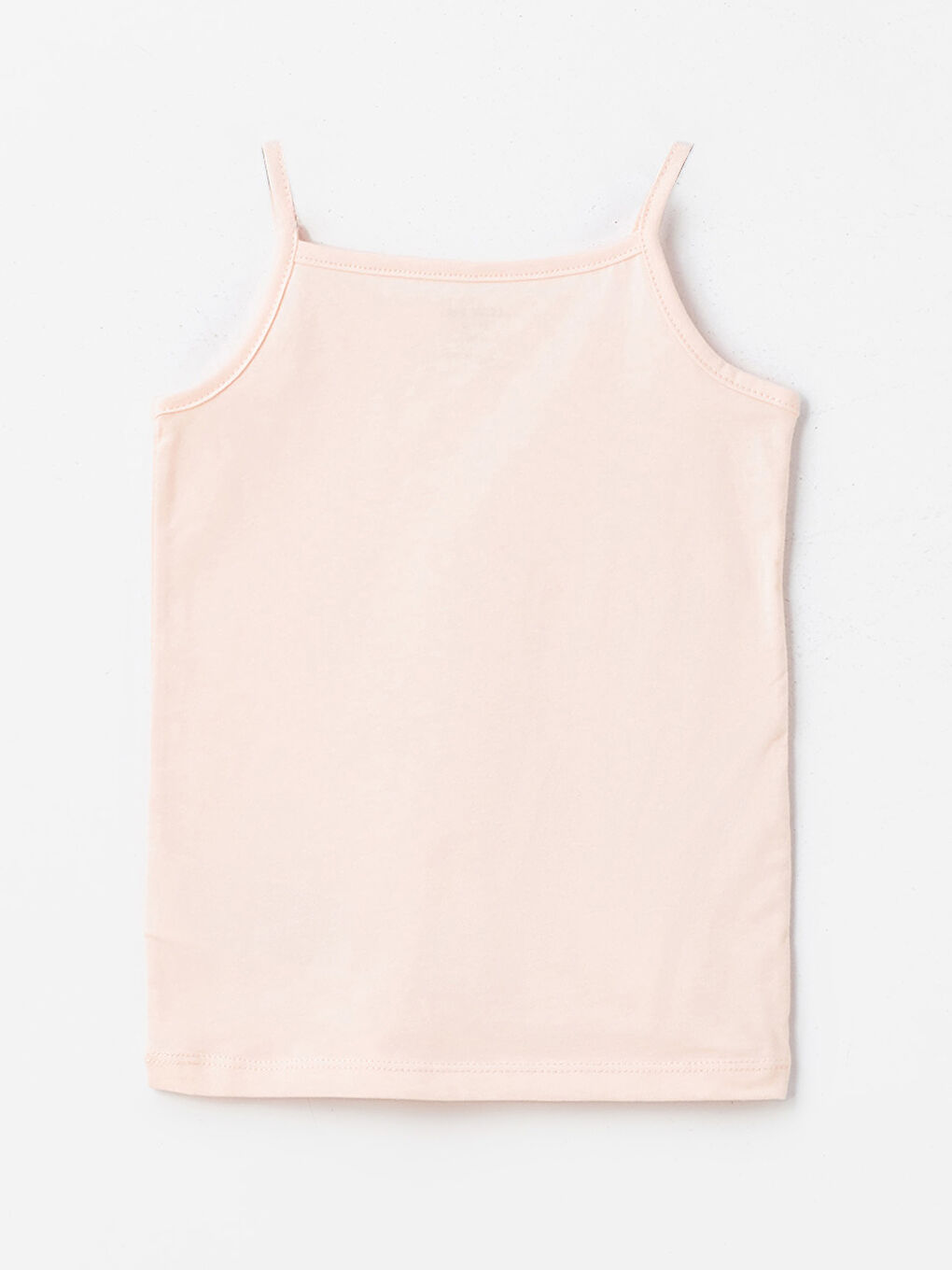 Ekru Askılı Pamuklu Kız Bebek Atlet 2'li-4