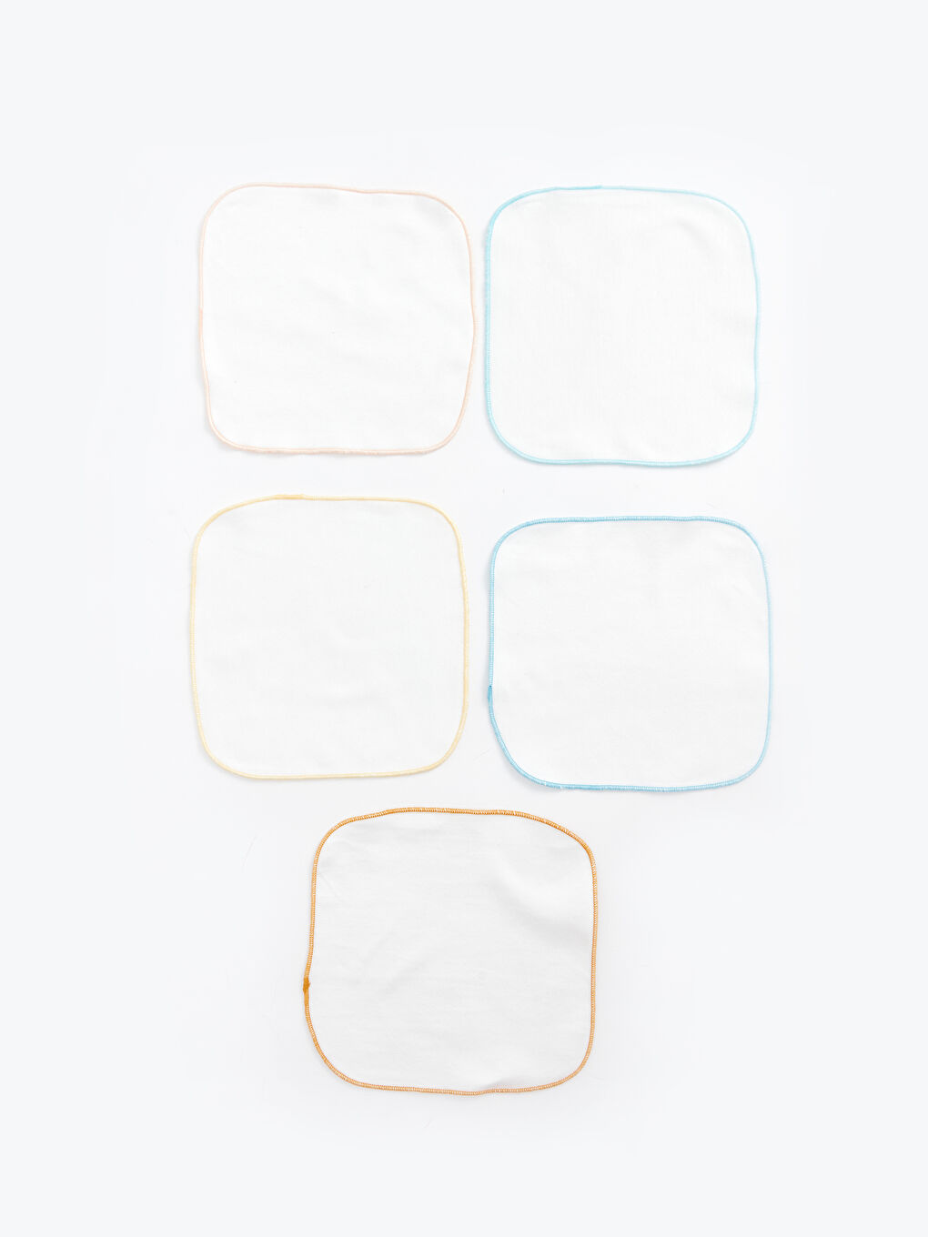 Erkek Bebek Ağız Mendili 5'li