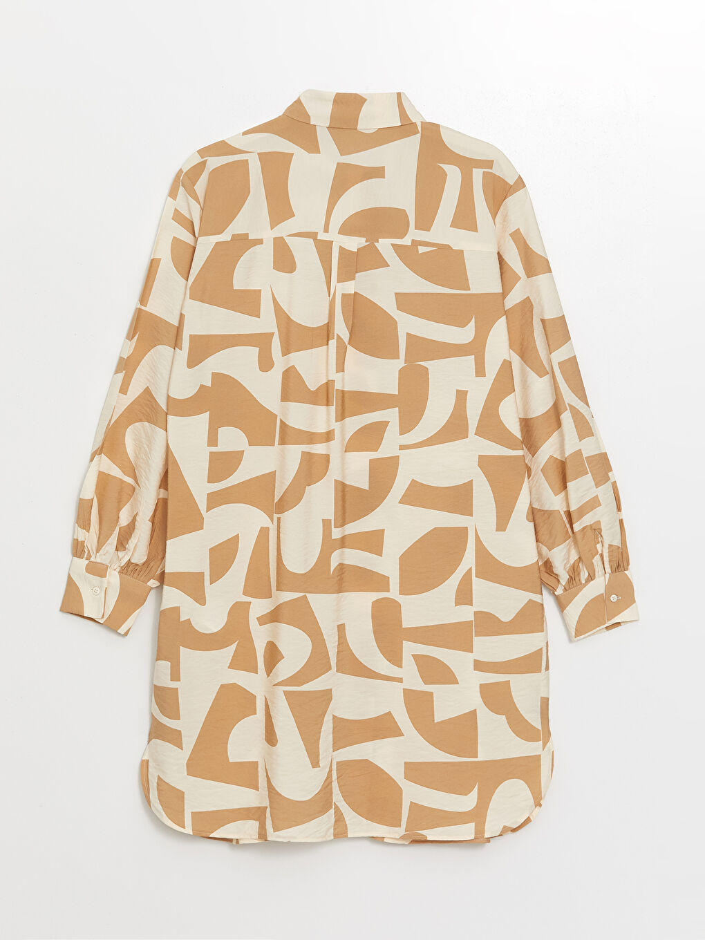 Patterned Women's Shirt Tunic -S4AQ08Z8-LQB