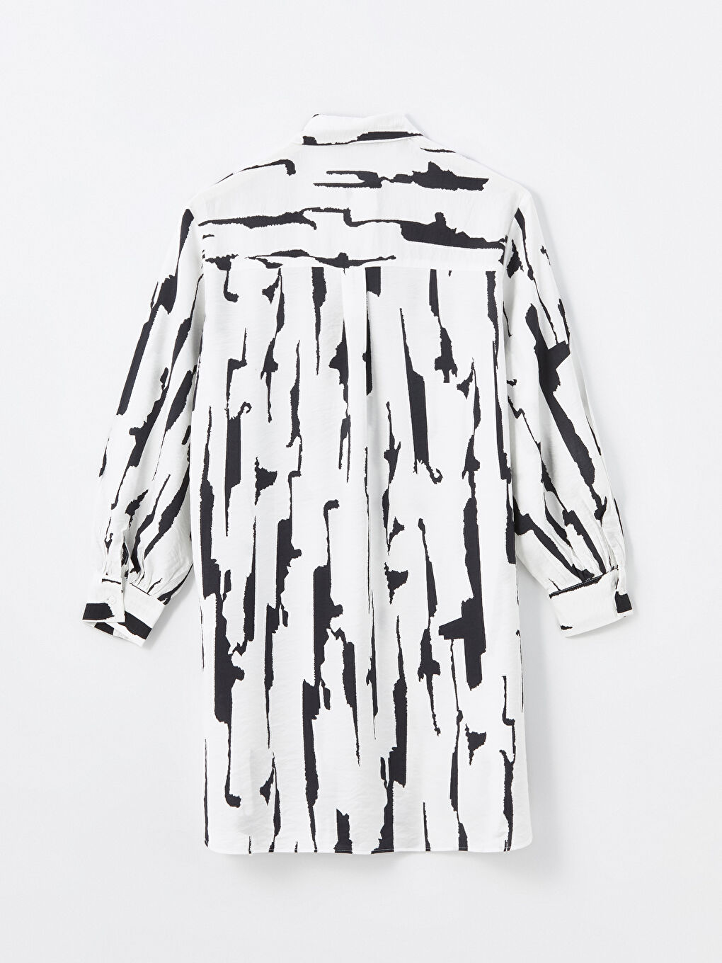 Patterned Women's Shirt Tunic -S4AQ08Z8-LQJ