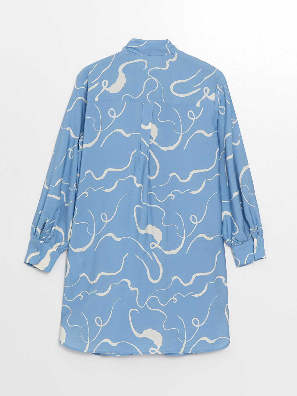 Patterned Women's Shirt Tunic -S4AQ08Z8-LQQ