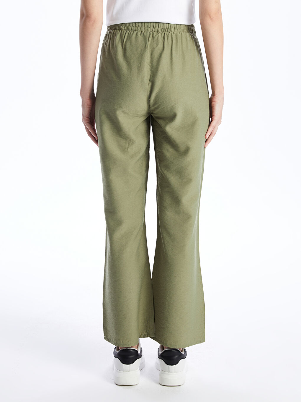 Elastischer Bund Bequeme Passform Mutterschaftshosen-3