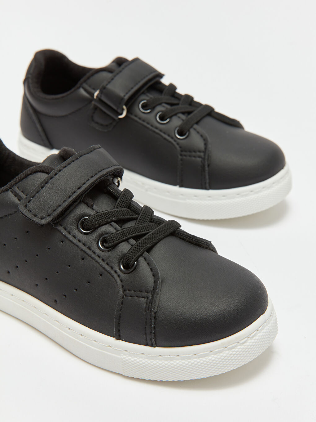 Laces & Hook-and-Loop Boys' Sneakers -S4AQ13Z4-HUC