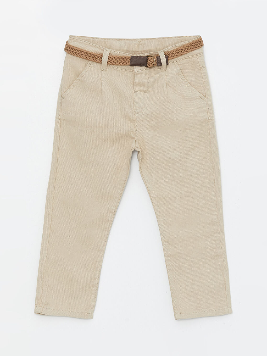 LCW Kids Basic Baby Boys' Belted Trousers -S4AQ17Z1-FFG