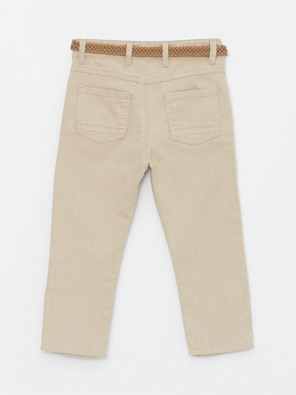 LCW Kids Basic Baby Boys' Belted Trousers -S4AQ17Z1-FFG