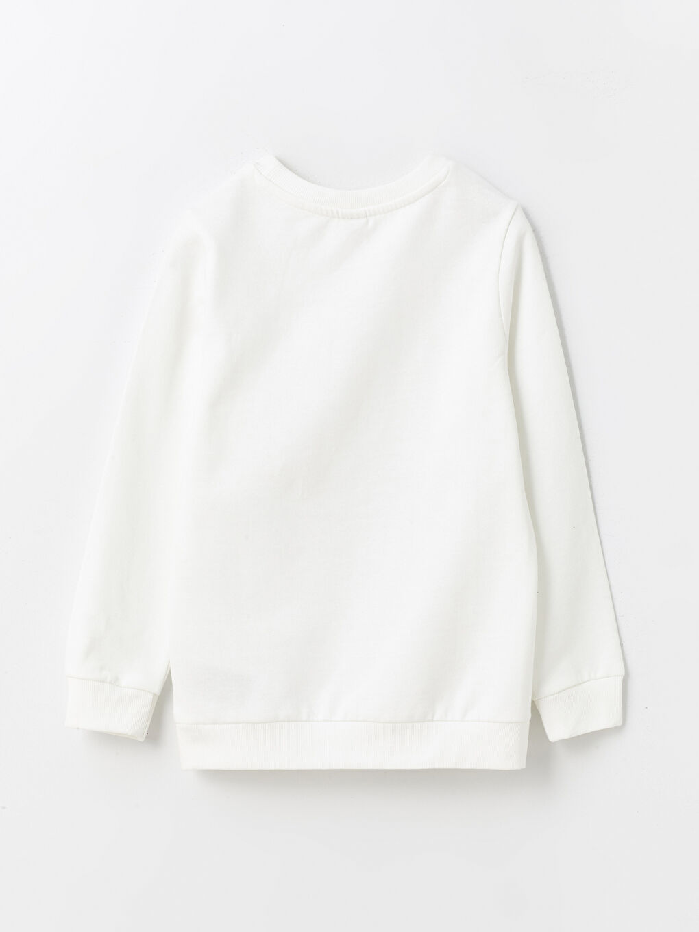 Crew Neck Printed Long Sleeve Girls' Sweatshirt -S4AQ28Z4-FDU