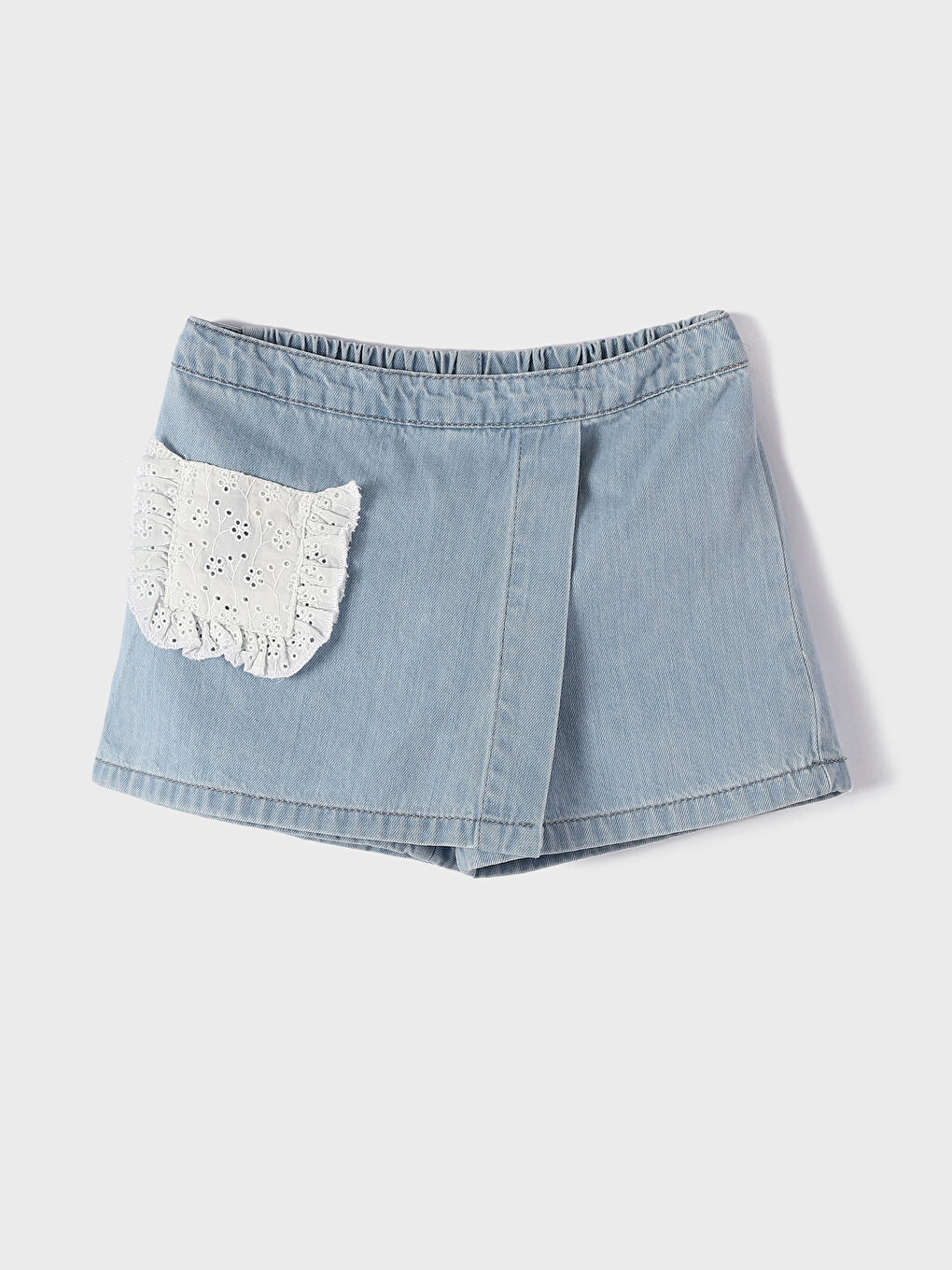 Elastic Waist Baby Girl Short Skirt