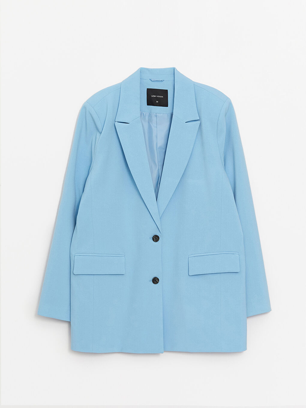 LCW Vision Plain Long Sleeve Women's Blazer Jacket -S4AQ84Z8-JUL
