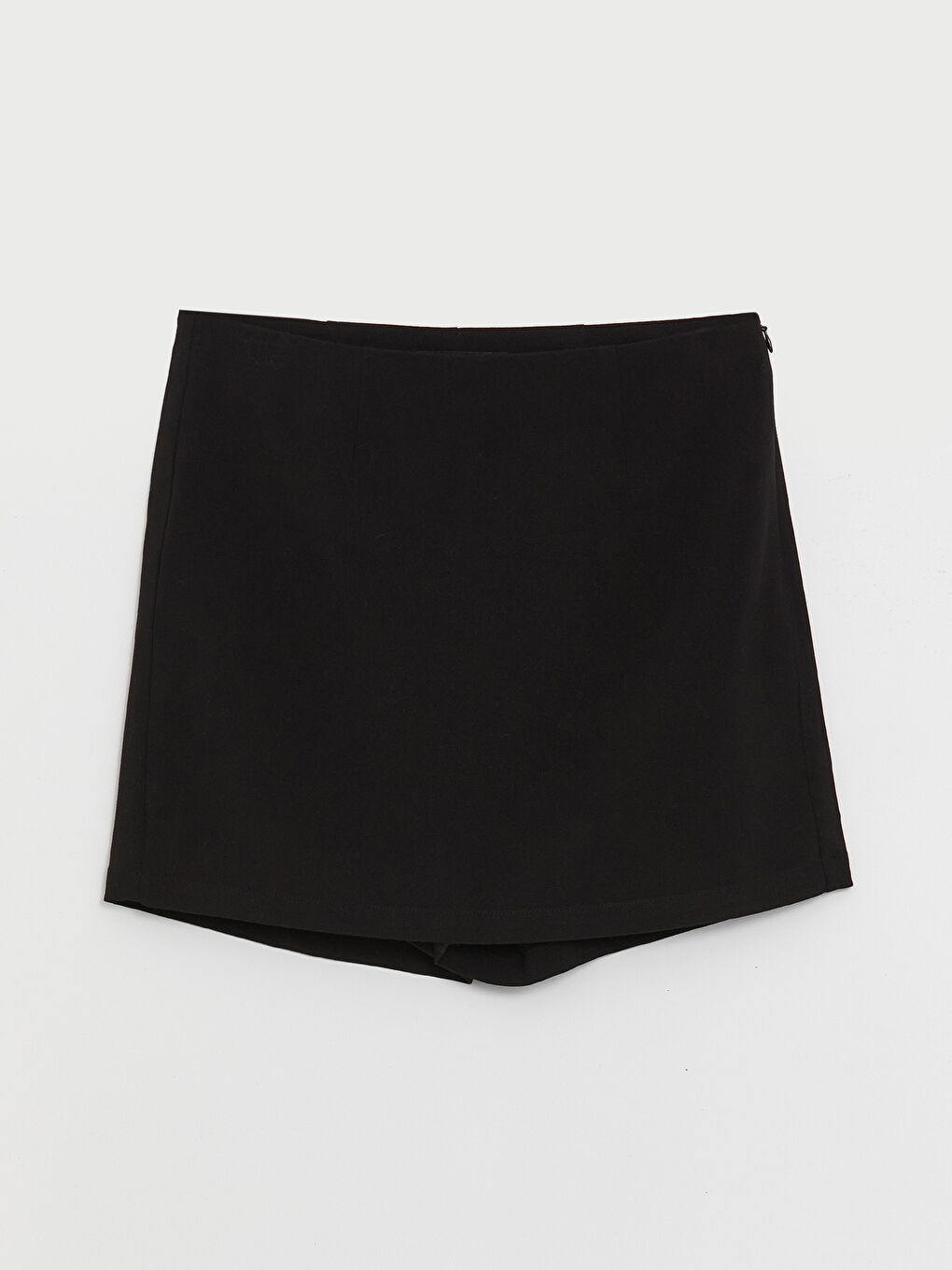 Women Zippered Waist Straight Short Skirt -S4AR03Z8-CVL