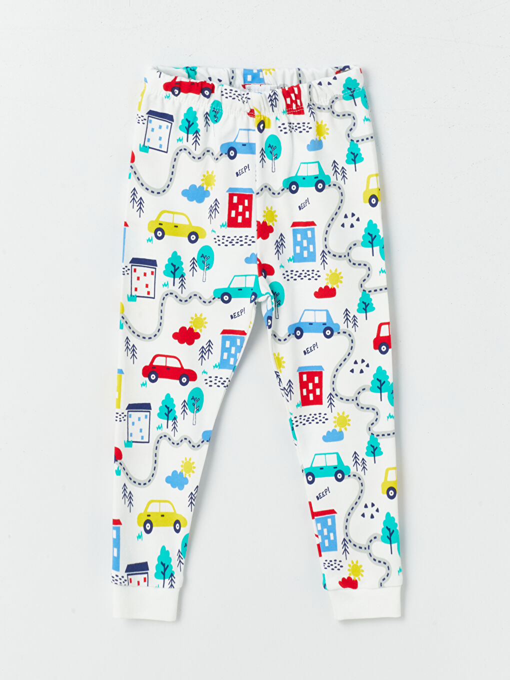 Crew Neck Long Sleeve Printed Baby Boy Pyjamas Set 2-Pack-9