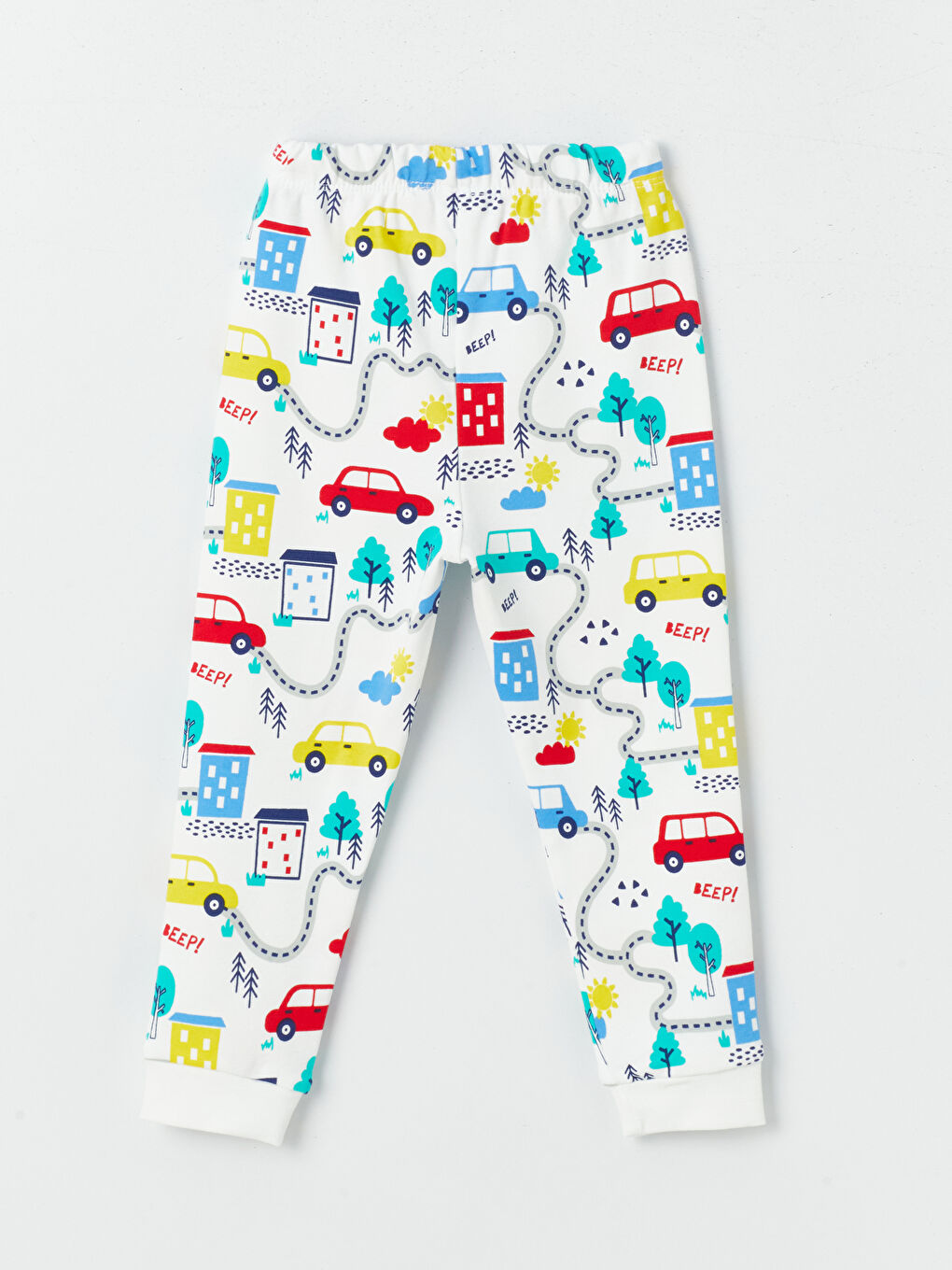 Crew Neck Long Sleeve Printed Baby Boy Pyjamas Set 2-Pack-10