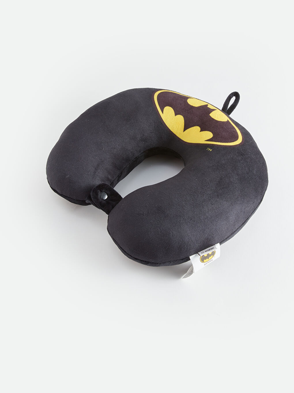 Coussin de Nuque Imprimé Batman à Fermeture à Bouton-Pression-1