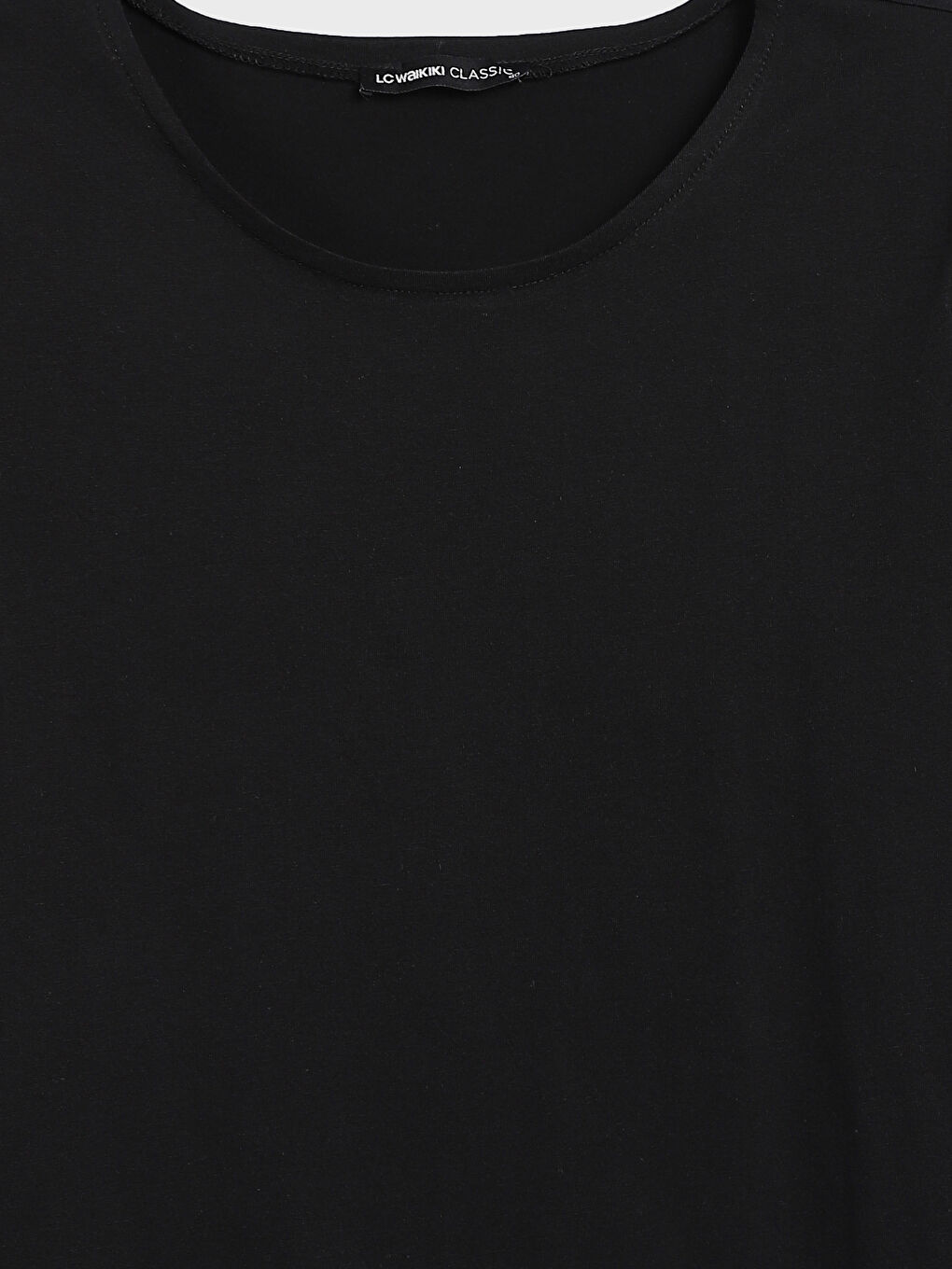 Crew Neck Plain Short Sleeve Women's Dress-3