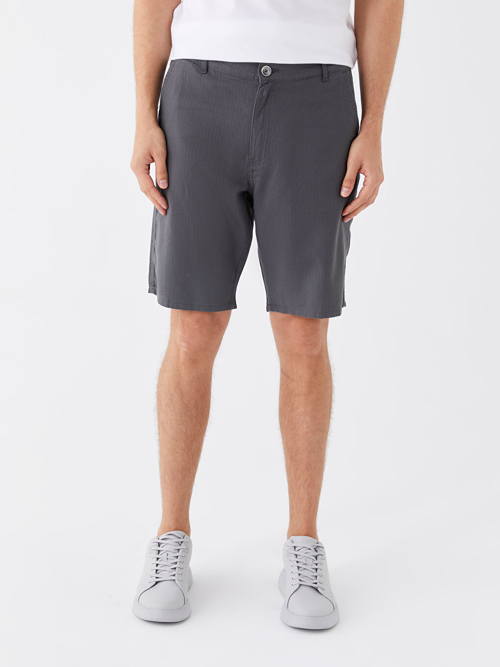 شورت برمودا للرجال بقصة عادية-2