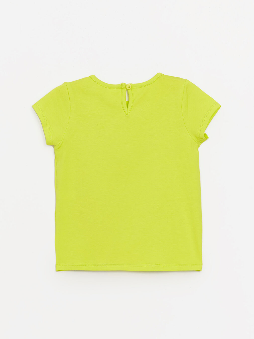 LCW ECO Rundhalsausschnitt Bedrucktes Baby Mädchen T-Shirt -S4AS90Z1-DXW